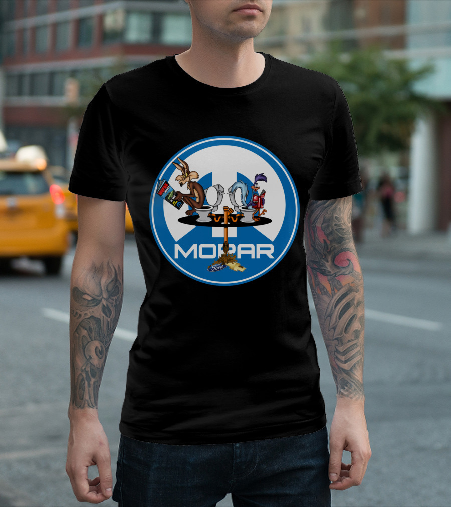 Mopar Road Runner Vs Coyote Ford T-Shirt