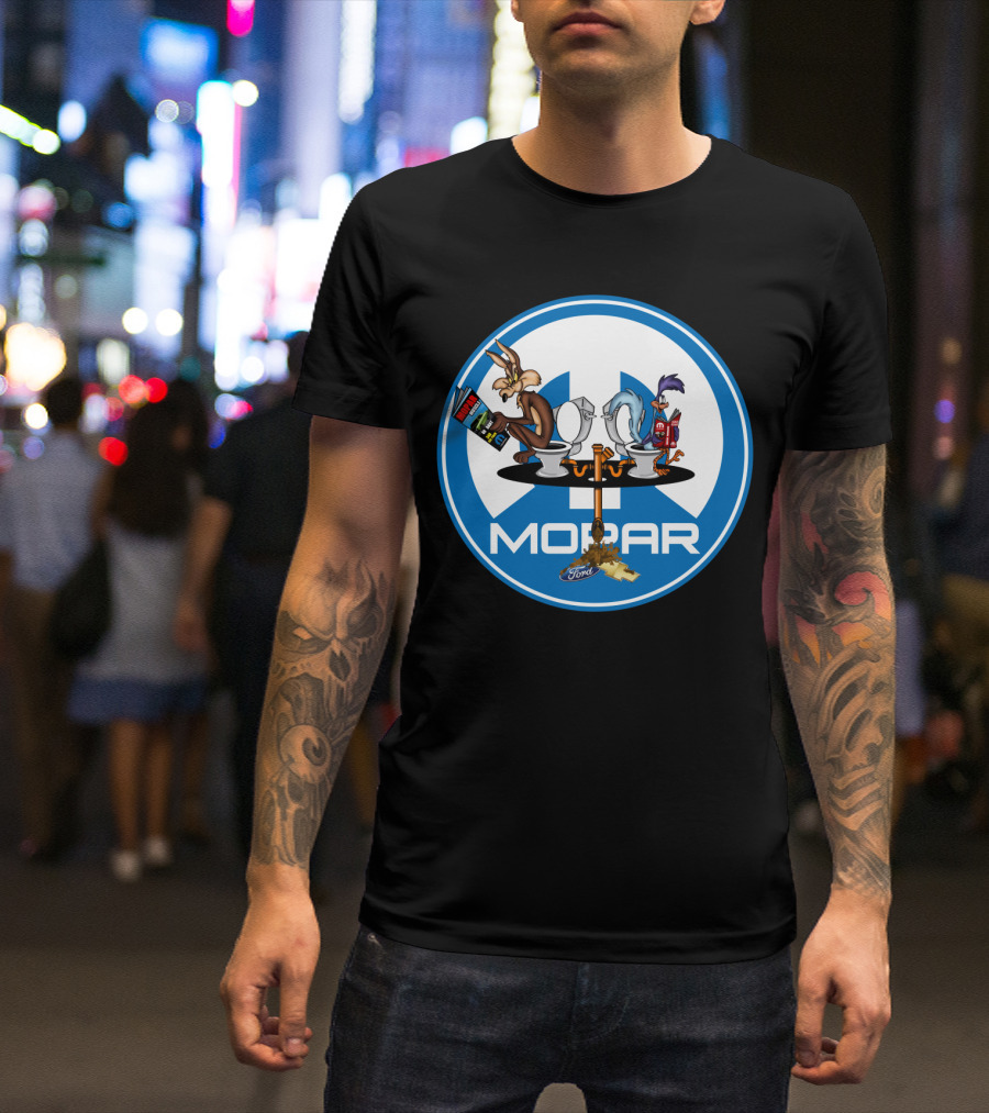 Mopar Road Runner Vs Coyote Ford T-Shirt