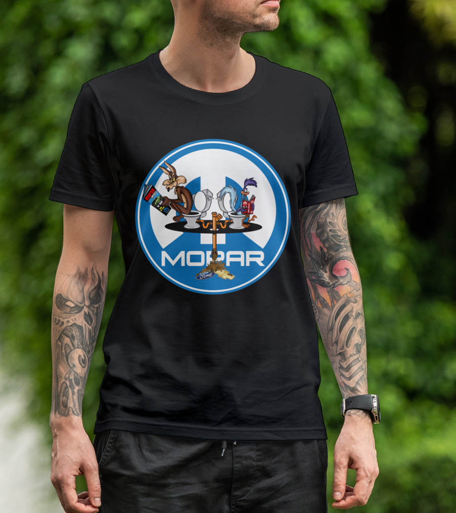 Mopar Road Runner Vs Coyote Ford T-Shirt