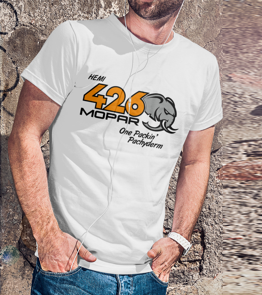 HEMI 426 Mopar One Packin' Pachyderm T-Shirt