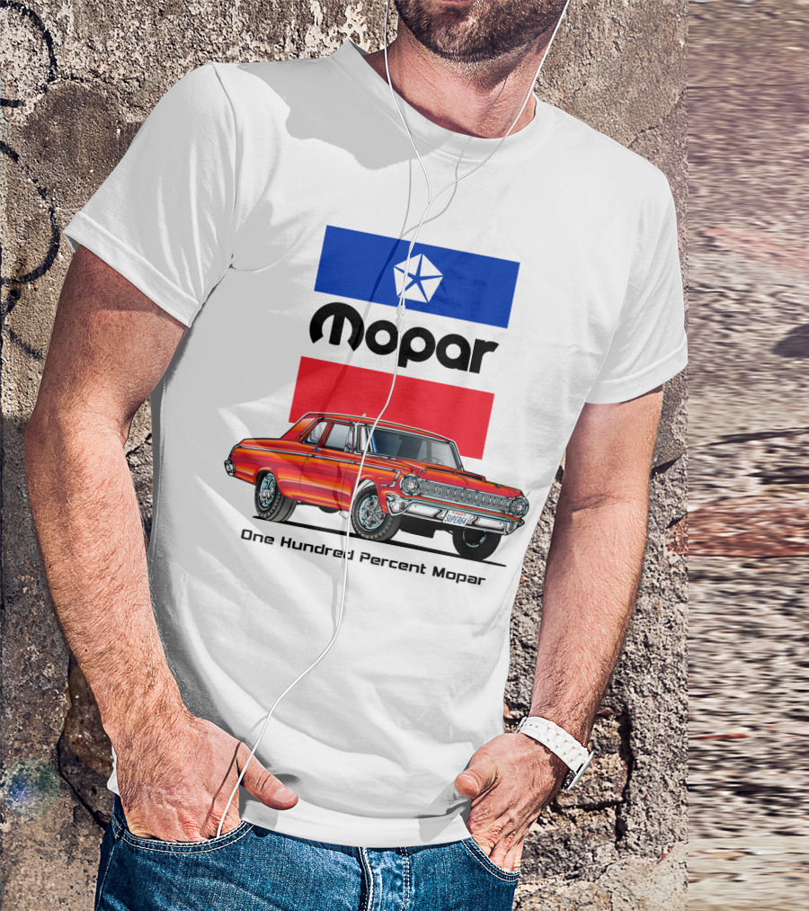 Mopar One Hundred Percent 1964 Dodge Super 440 T-Shirt