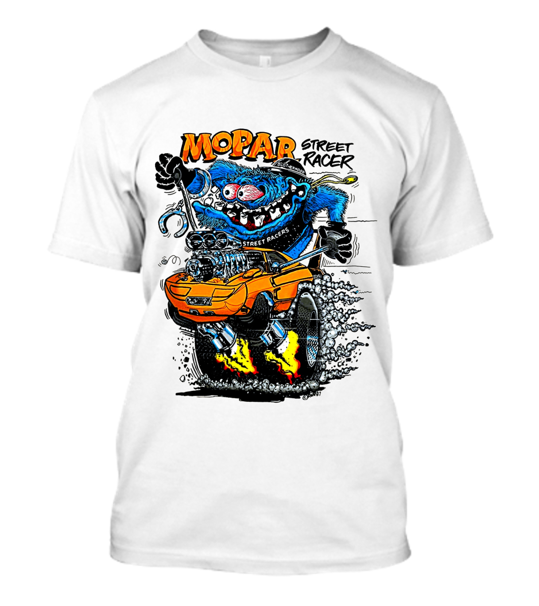Mopar Street Racer Monster Hot Rod T-Shirt