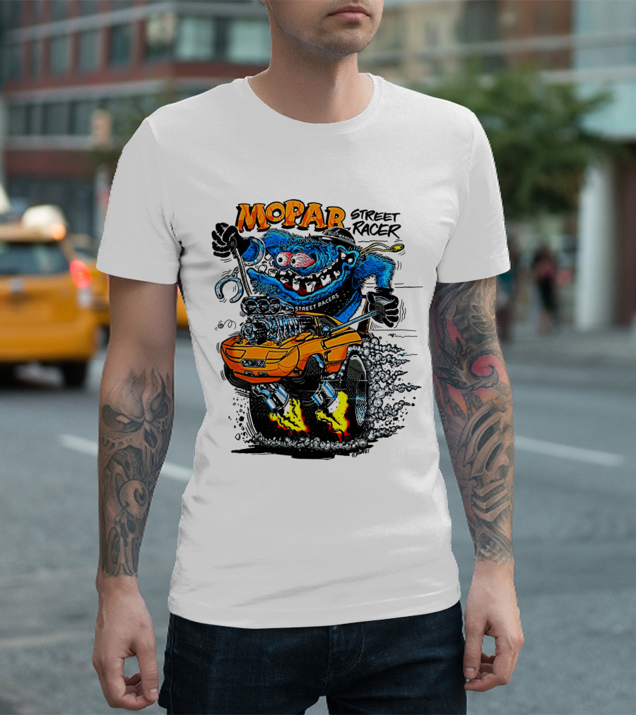 Mopar Street Racer Monster Hot Rod T-Shirt