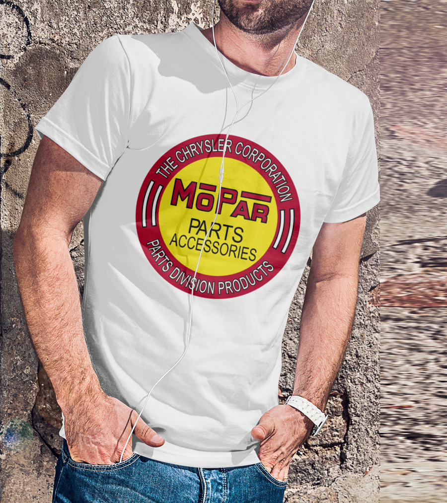 The Chrysler Corporation Mopar Parts Accessories Parts Division Products T-Shirt
