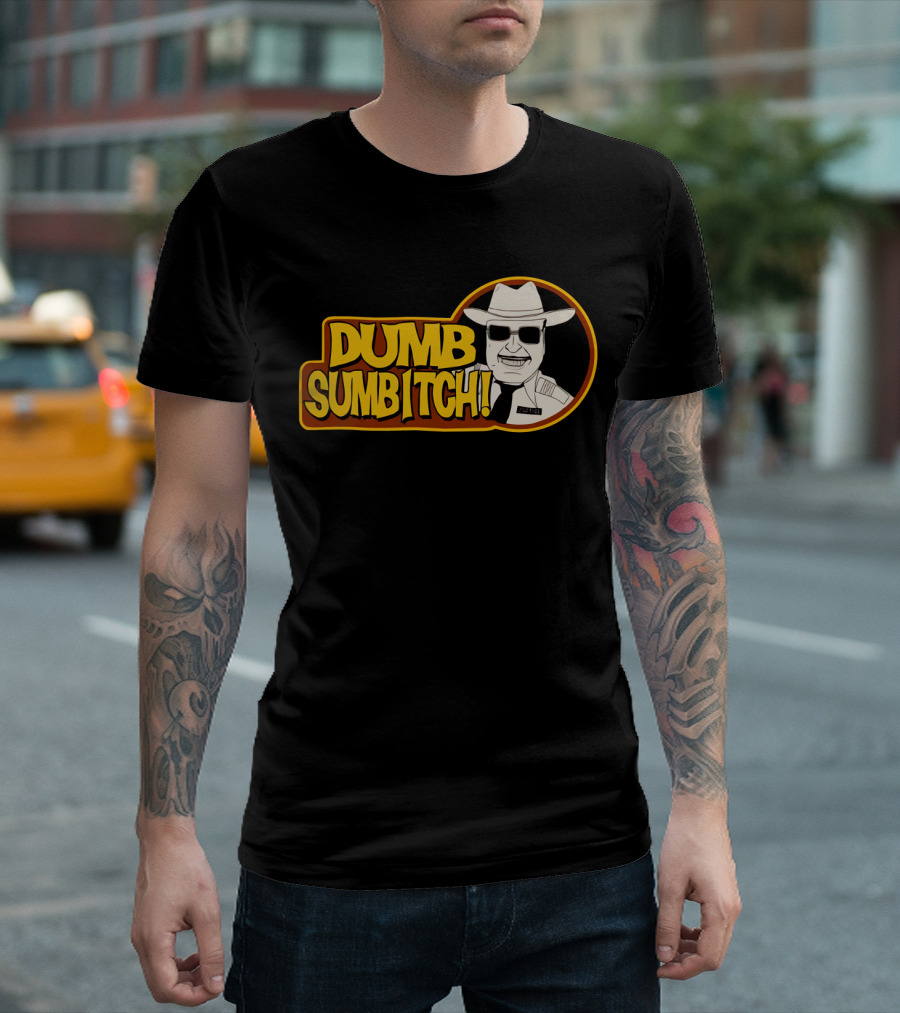 Dumb Sumbitch Smokey and the Bandit Character Sheriff T-Shirt