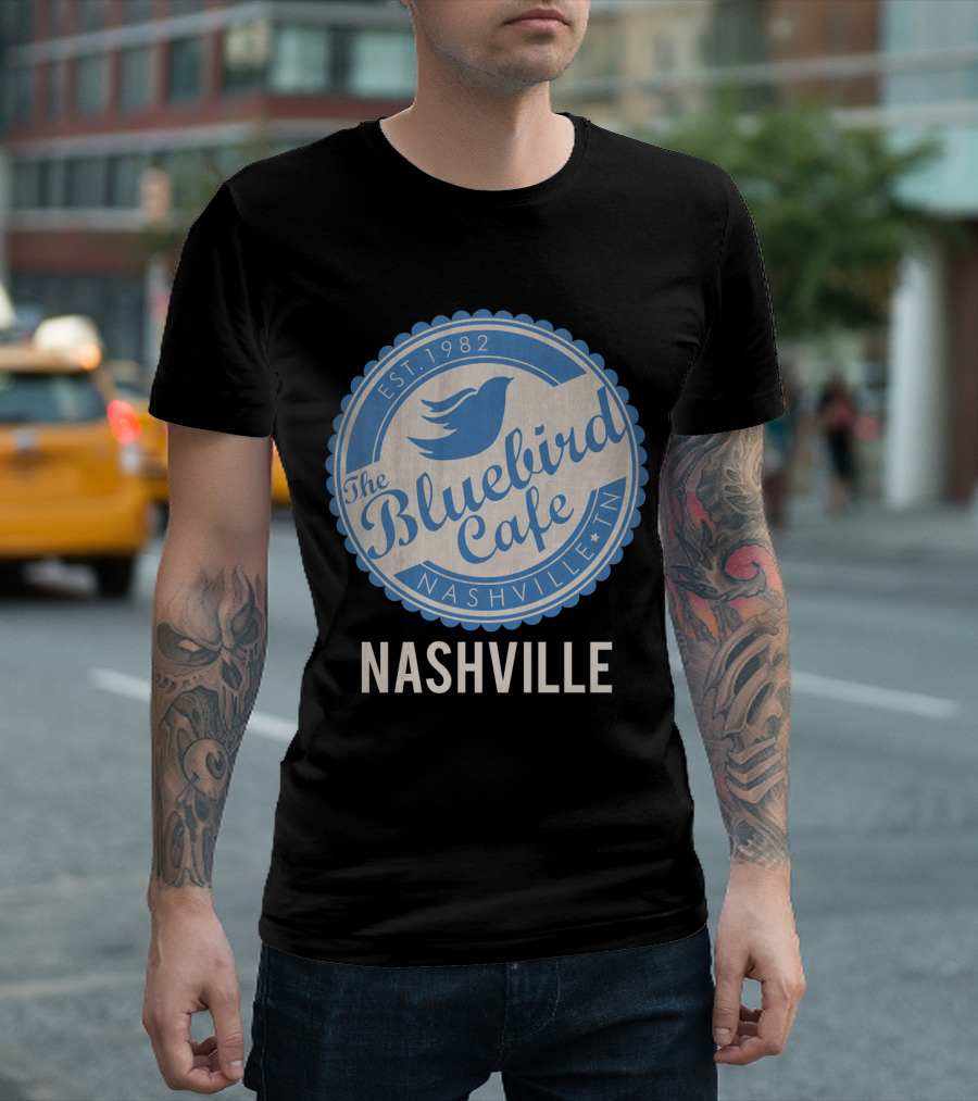 Bluebird Cafe Nashville Est. 1982 The Bluebird Cafe Nashville TN T-Shirt