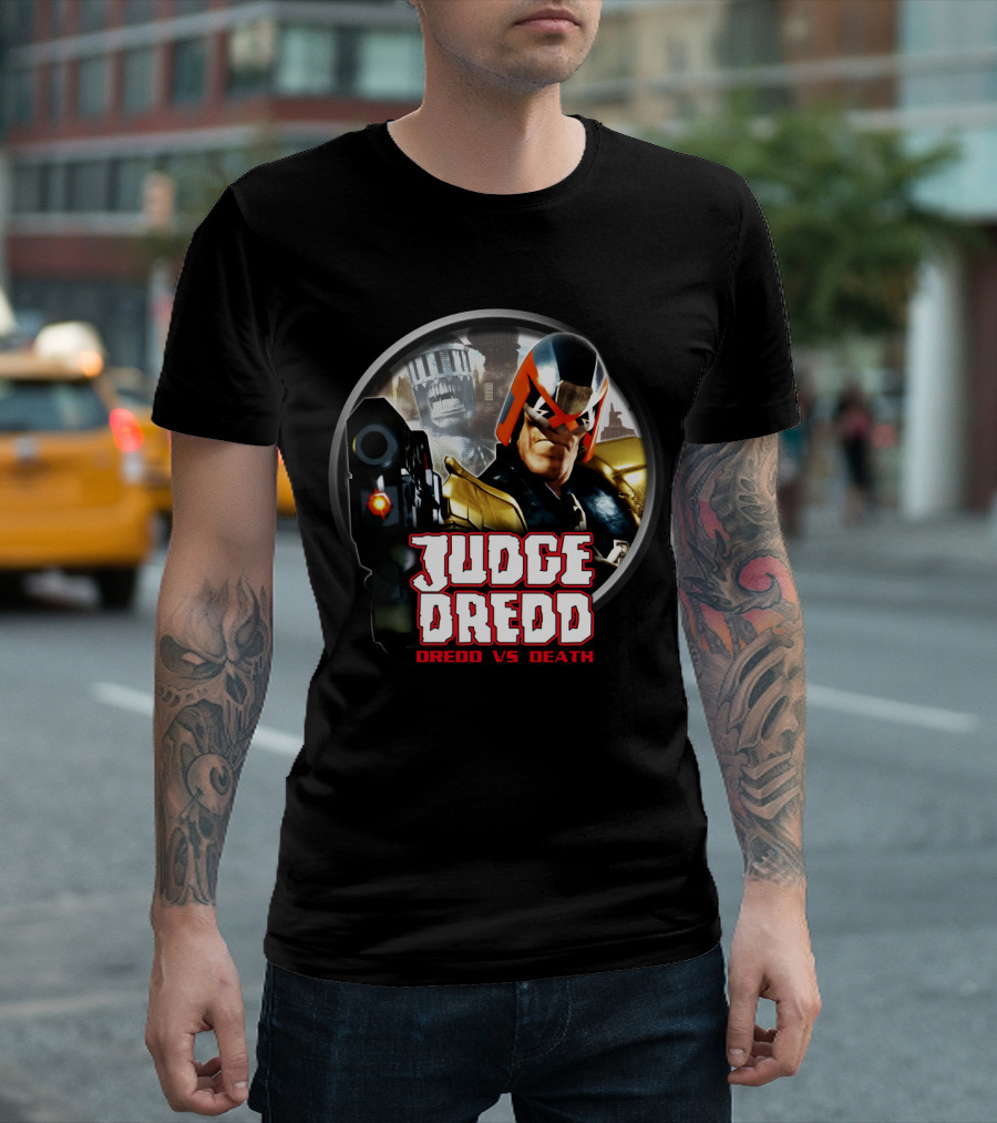 Judge Dredd Dredd Vs Death T-Shirt