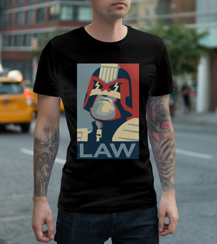 Judgement Day LAW Judge Dredd T-Shirt