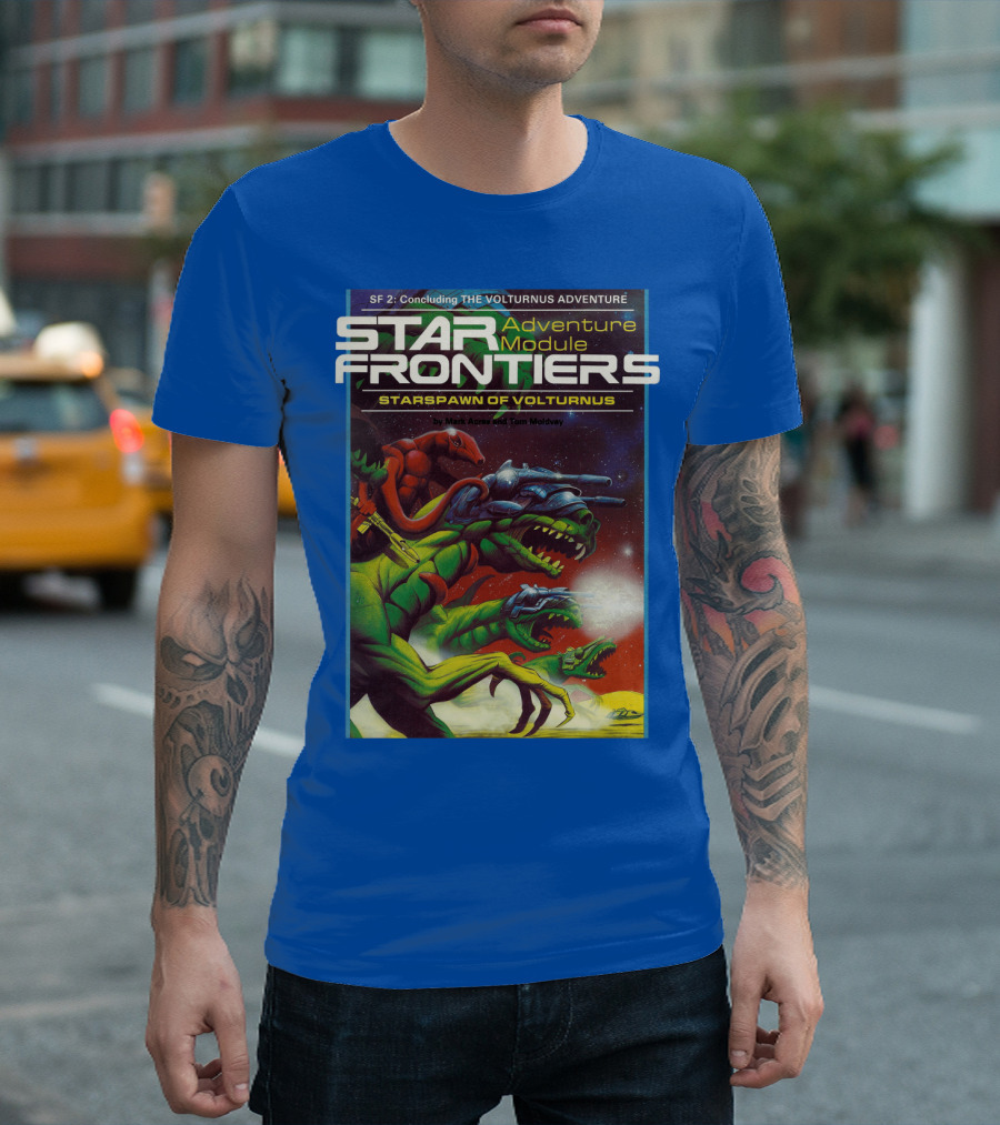 SF Star Frontiers Adventure Module Starspawn of Volturnus T-Shirt