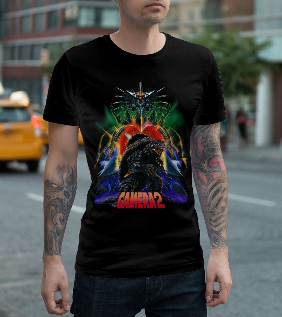 Gamera 2 Guardian Of The Universe Kaiju Battle T-Shirt