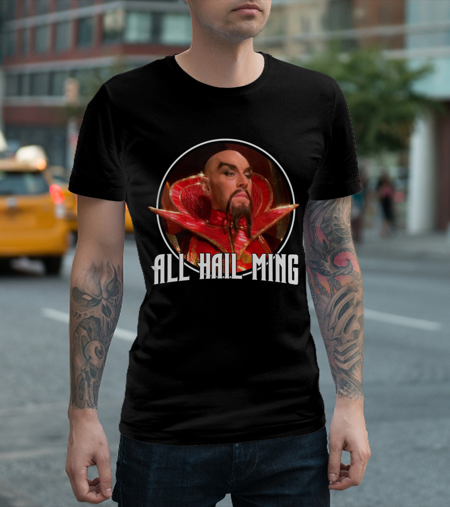 Flash Gordon Emperor Ming All Hail Ming T-Shirt