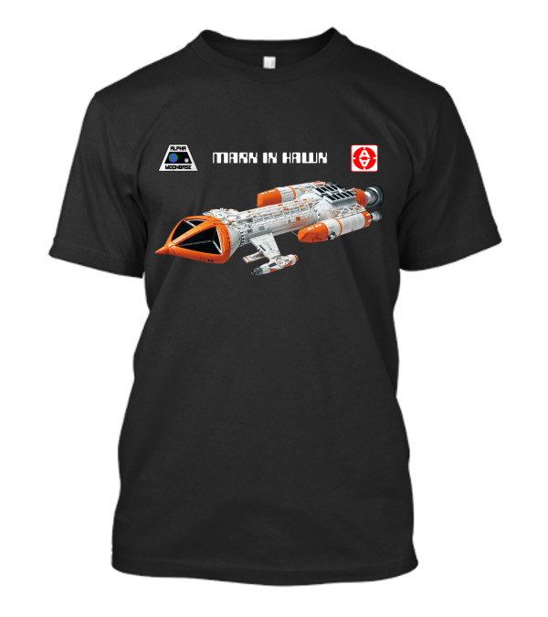 Alpha Moonbase Mark IX Hawk Spacecraft T-Shirt