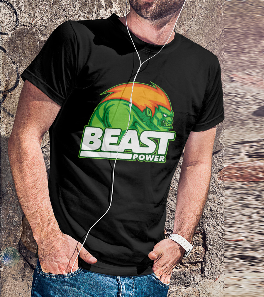 Street Fighter1 Beast Power T-Shirt
