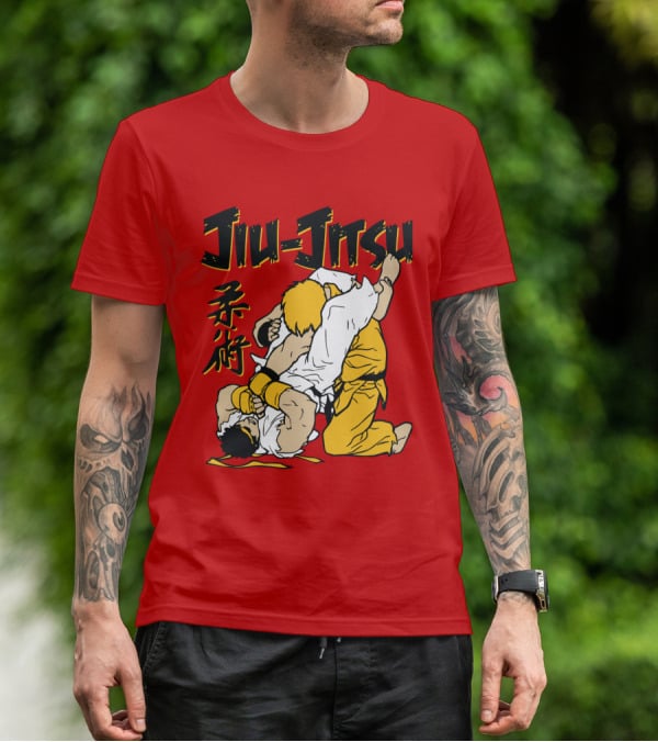 Jiu Jitsu Street Ryu Ken Martial Arts Showdown T-Shirt