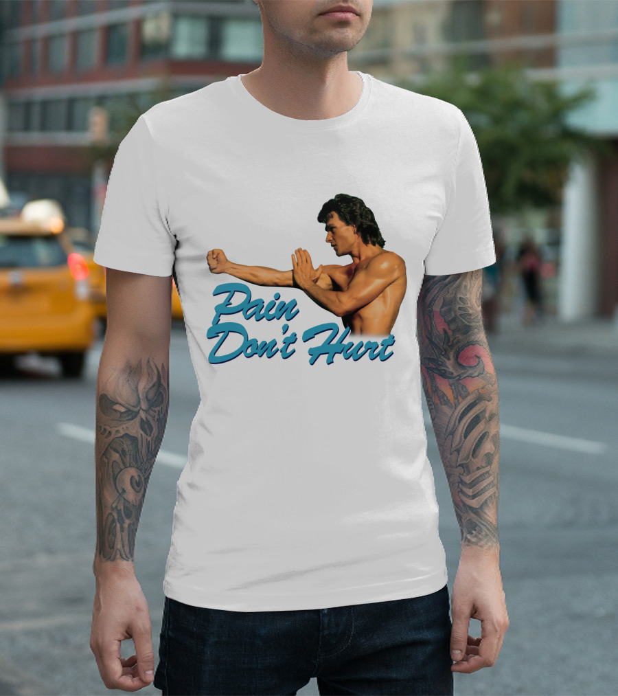 Road House Pain Don't Hurt Martial Arts T-Shirt