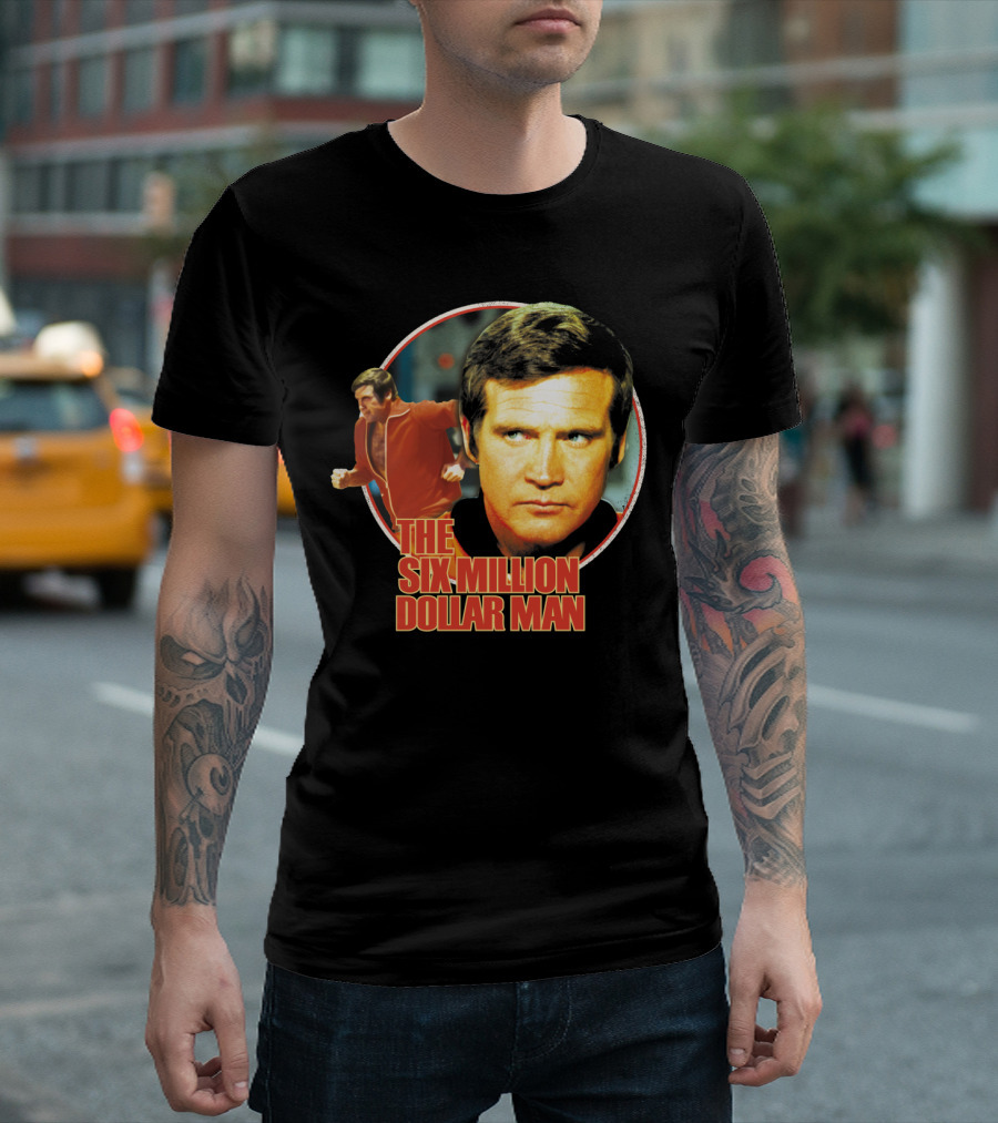 THE SIX MILLION DOLLAR MAN TV SHOW ICONIC CHARACTER T-Shirt