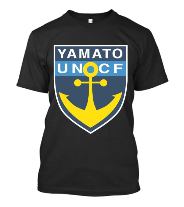 Yamato UNCF Anchor Emblem Space Battleship Crest T-Shirt