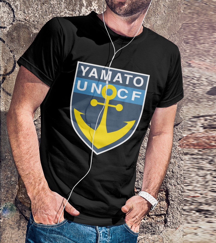 Yamato UNCF Anchor Emblem Space Battleship Crest T-Shirt