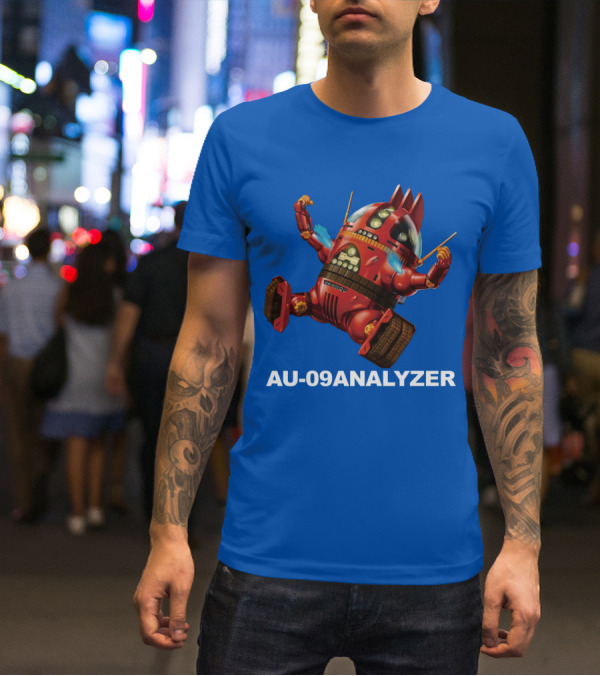AU-09 Analyzer Robot Concept T-Shirt