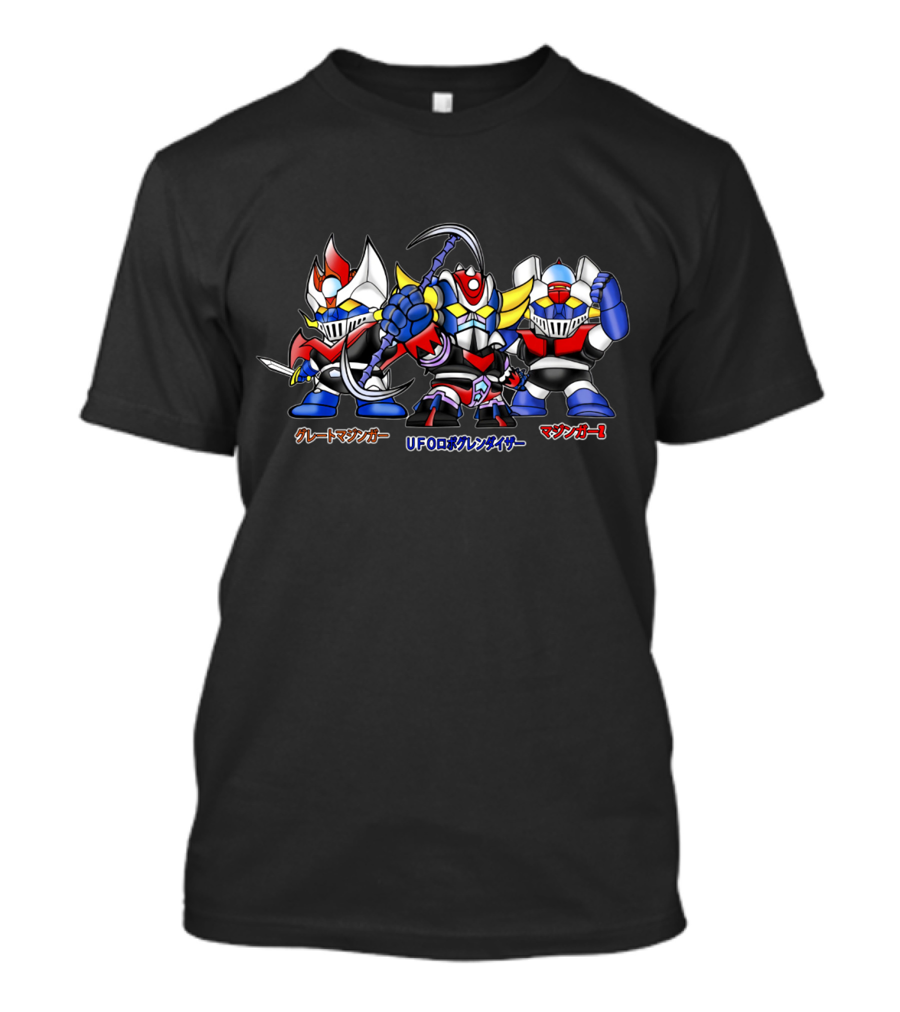 Great Mazinger UFO Robot Grendizer Mazinger Z SD T-Shirt