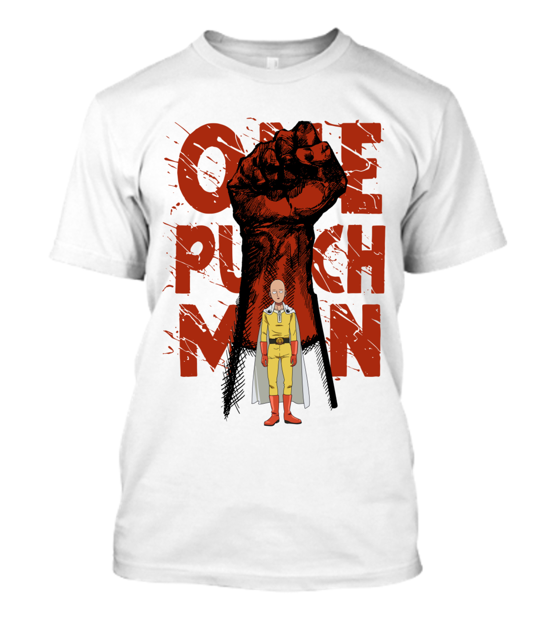 One Punch Man Saitama Hero Fist Power T-Shirt