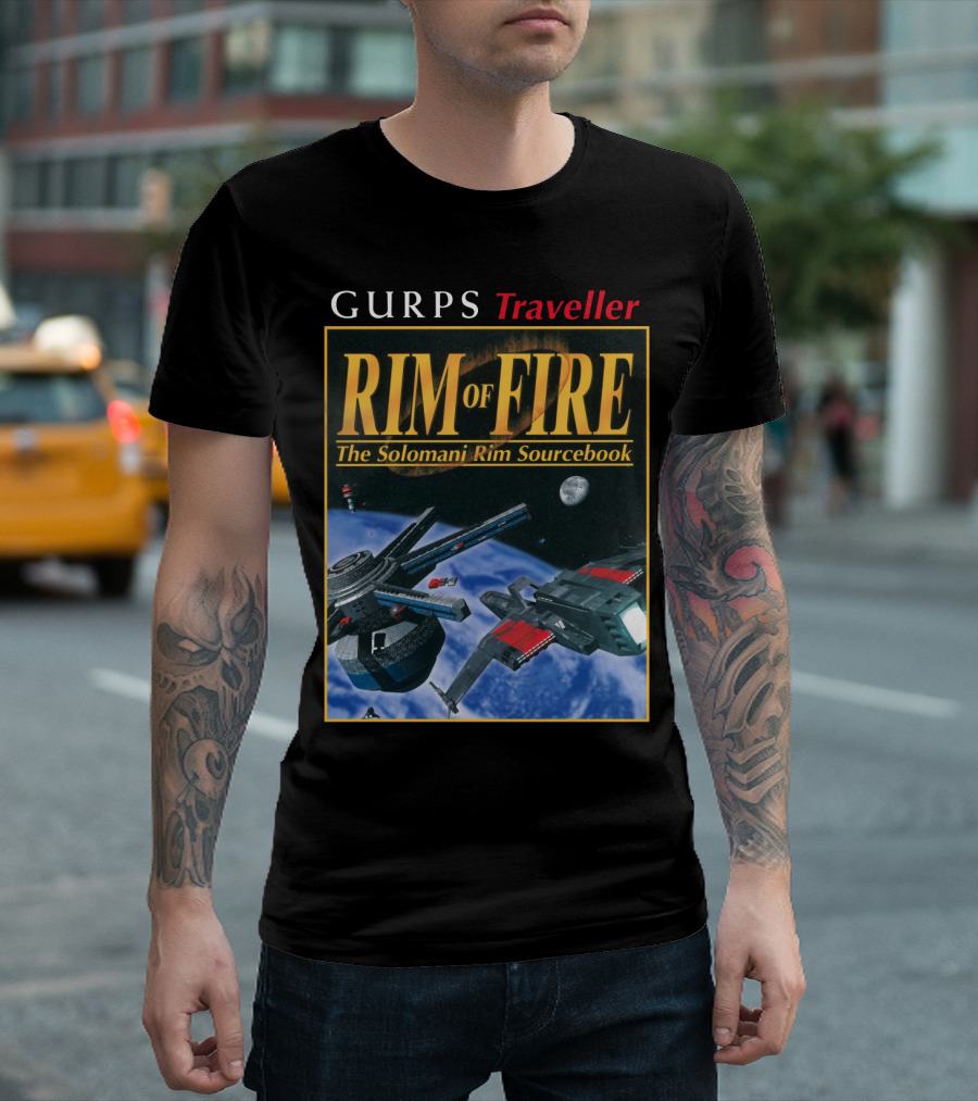GURPS Traveller Rim of Fire The Solomani Rim Sourcebook T-Shirt
