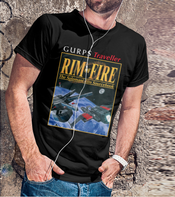 GURPS Traveller Rim Of Fire The Solomani Rim Sourcebook T-Shirt