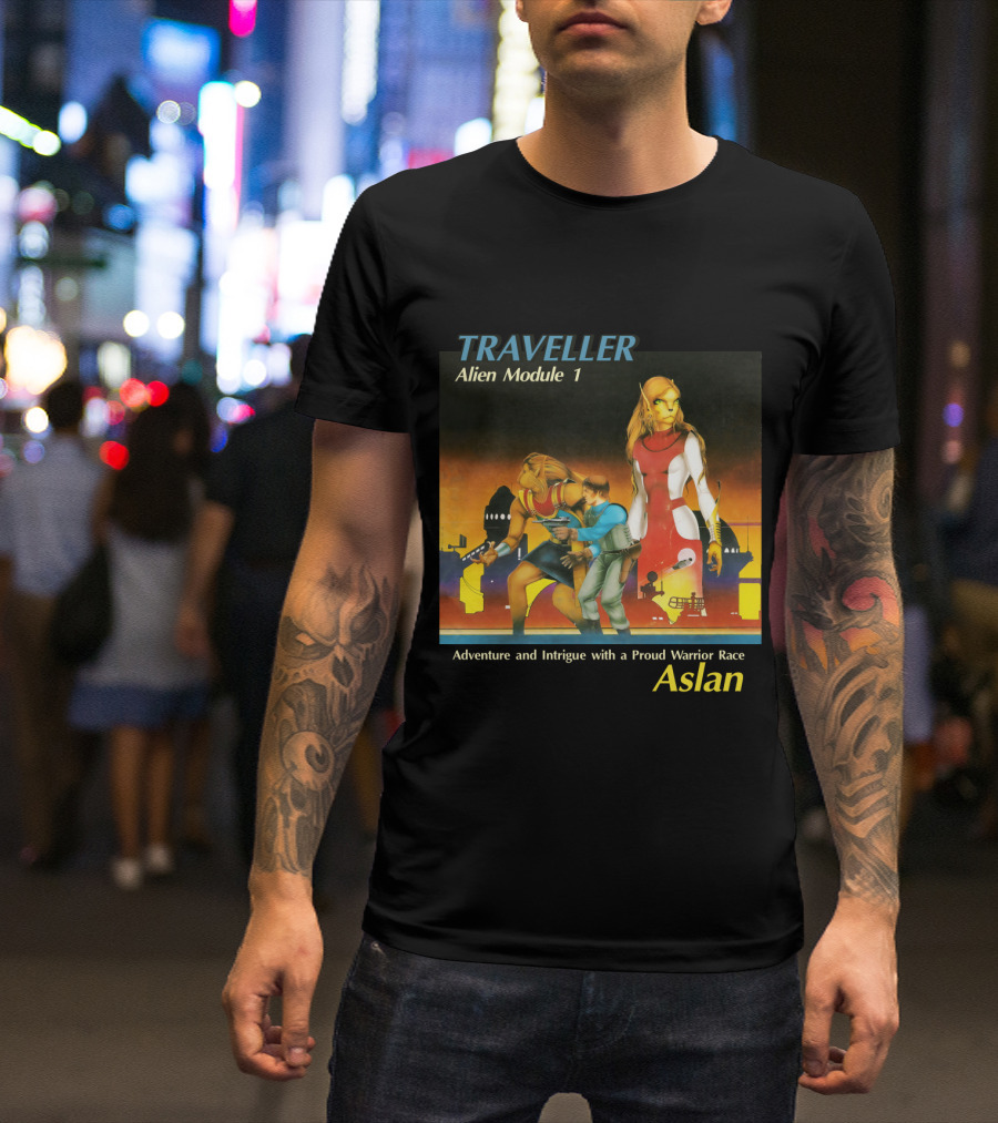 Traveller Alien Module 1 Adventure And Intrigue With A Proud Warrior Race Aslan T-Shirt