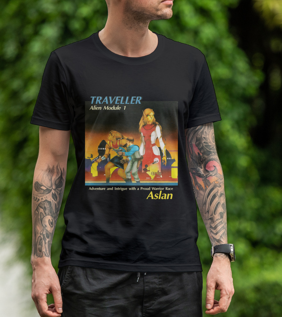 Traveller Alien Module 1 Adventure And Intrigue With A Proud Warrior Race Aslan T-Shirt