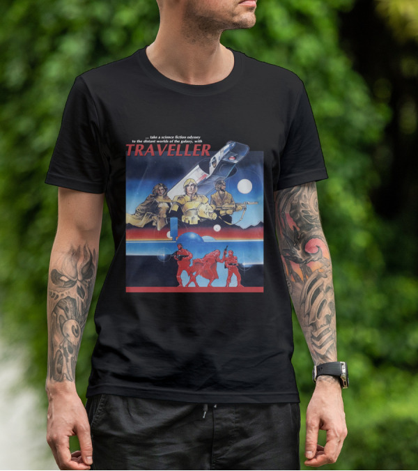 Traveller Science Fiction Odyssey To The Distant Worlds Of The Galaxy T-Shirt
