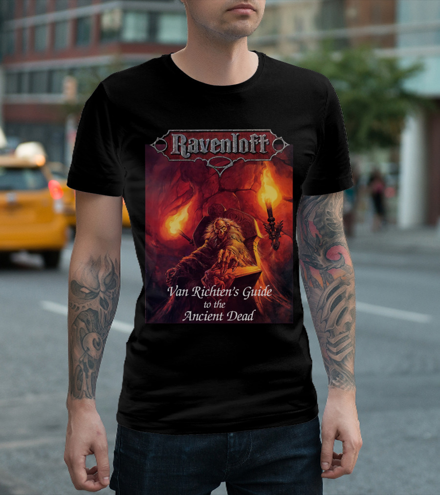 Ravenloft Van Richten's Guide to the Ancient Dead T-Shirt
