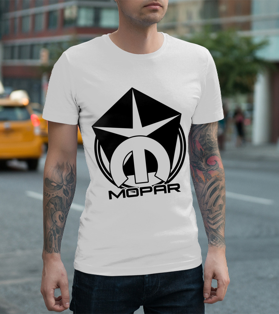 Mopar Pentastar Logo Emblem T-Shirt