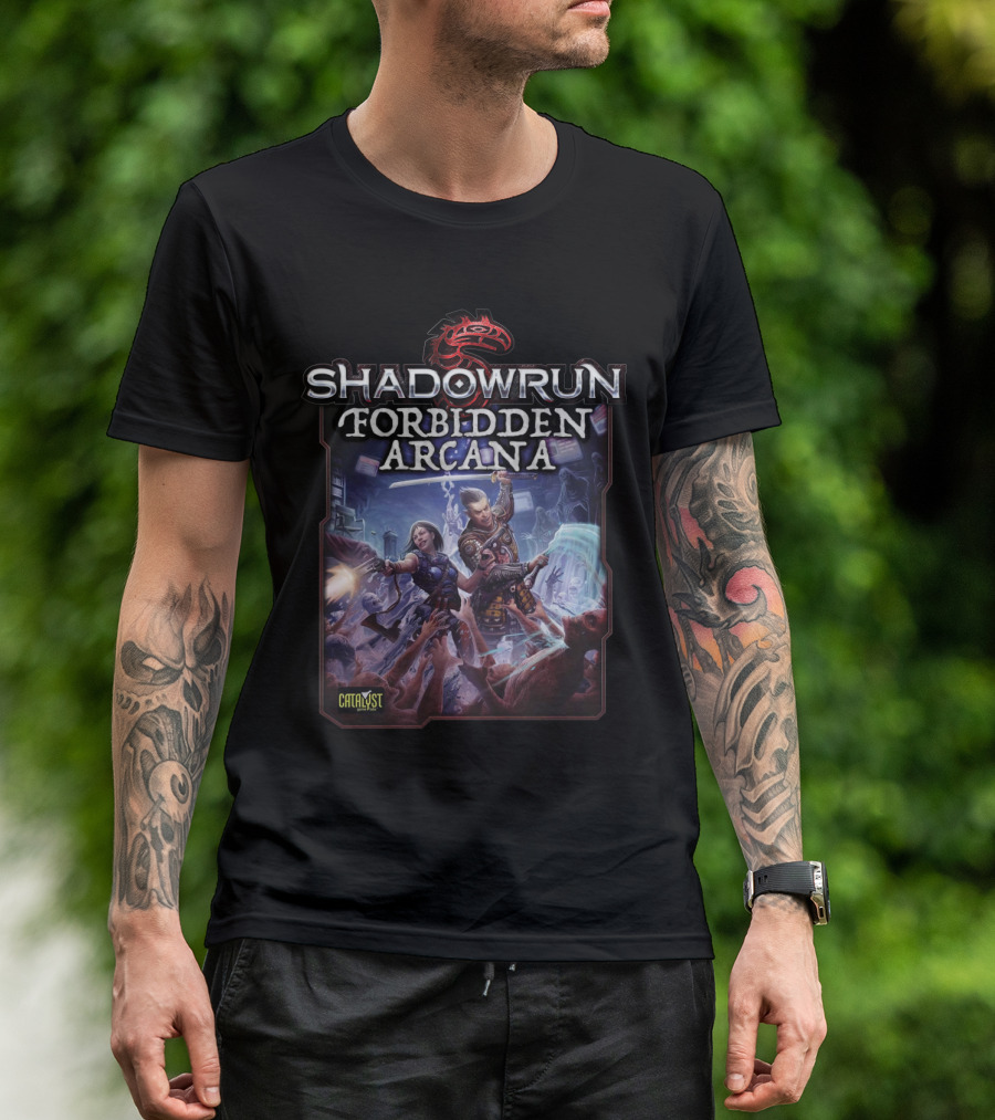 Shadowrun Forbidden Arcana Catalyst Game Labs T-Shirt