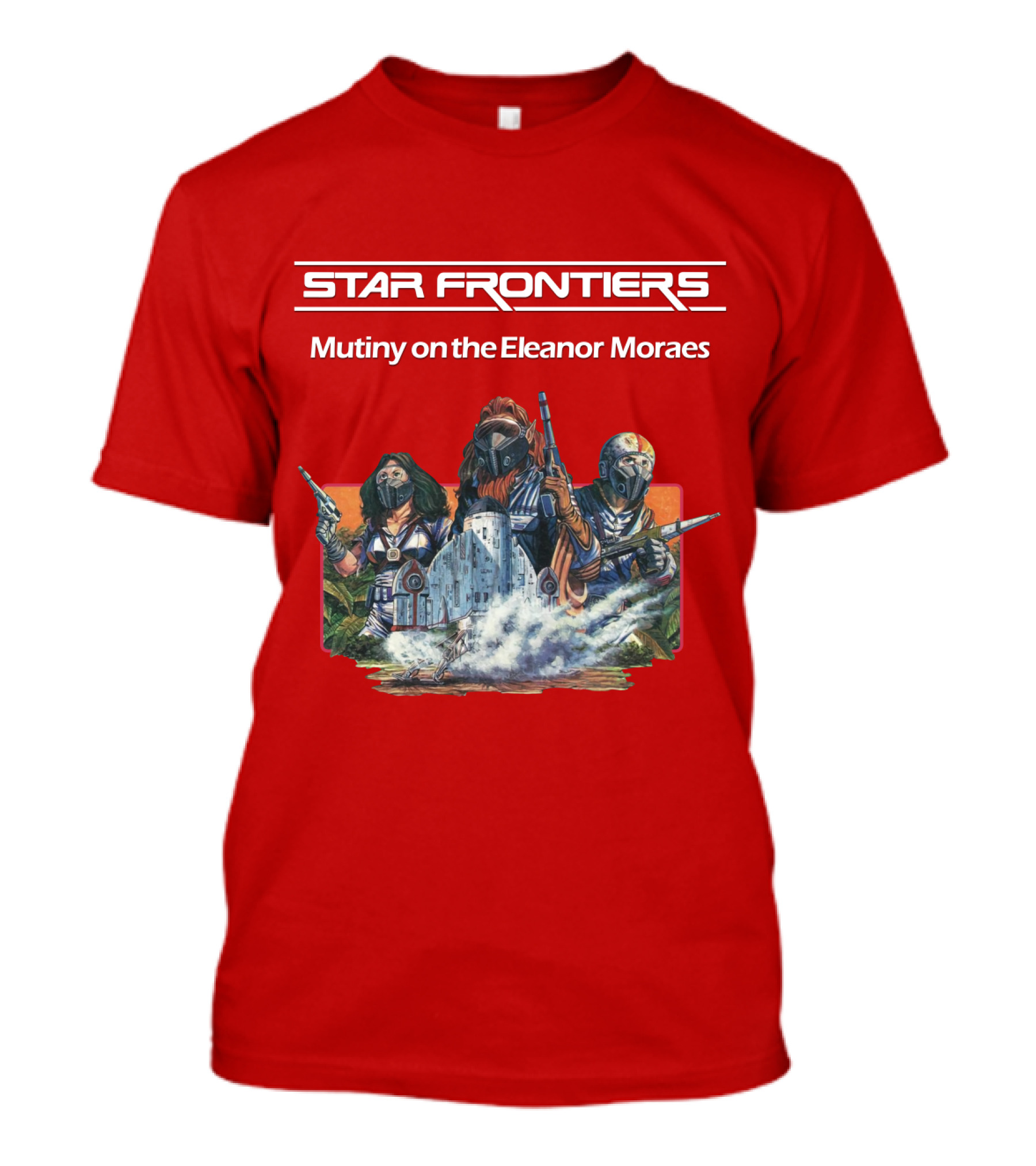 Star Frontiers Mutiny On The Eleanor Moraes T-Shirt