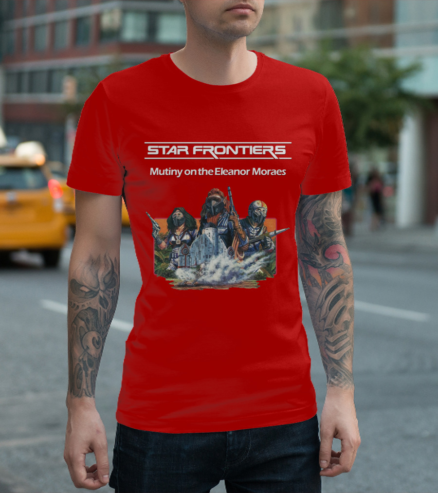 Star Frontiers Mutiny on the Eleanor Moraes T-Shirt