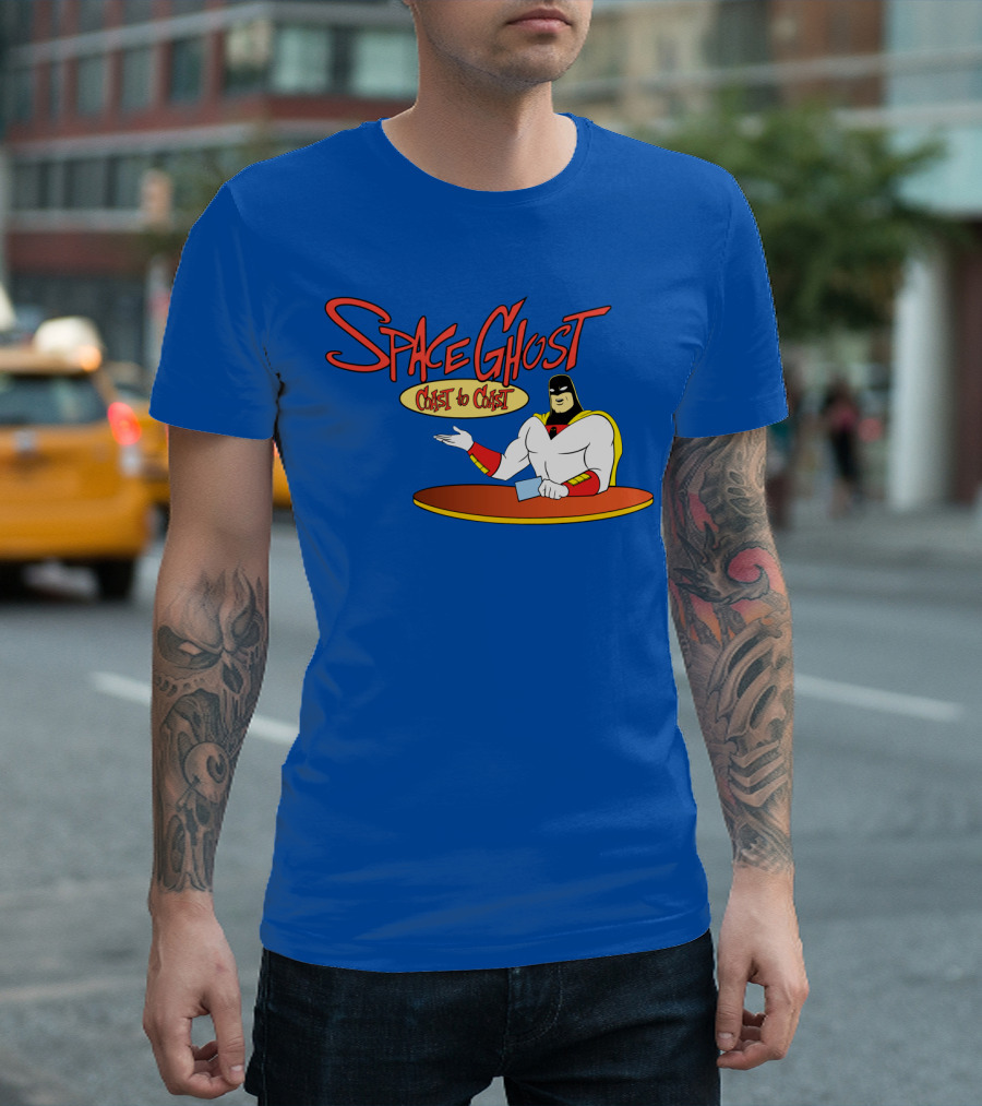Space Ghost Coast to Coast Talk Show Cartoon Host T-Shirt