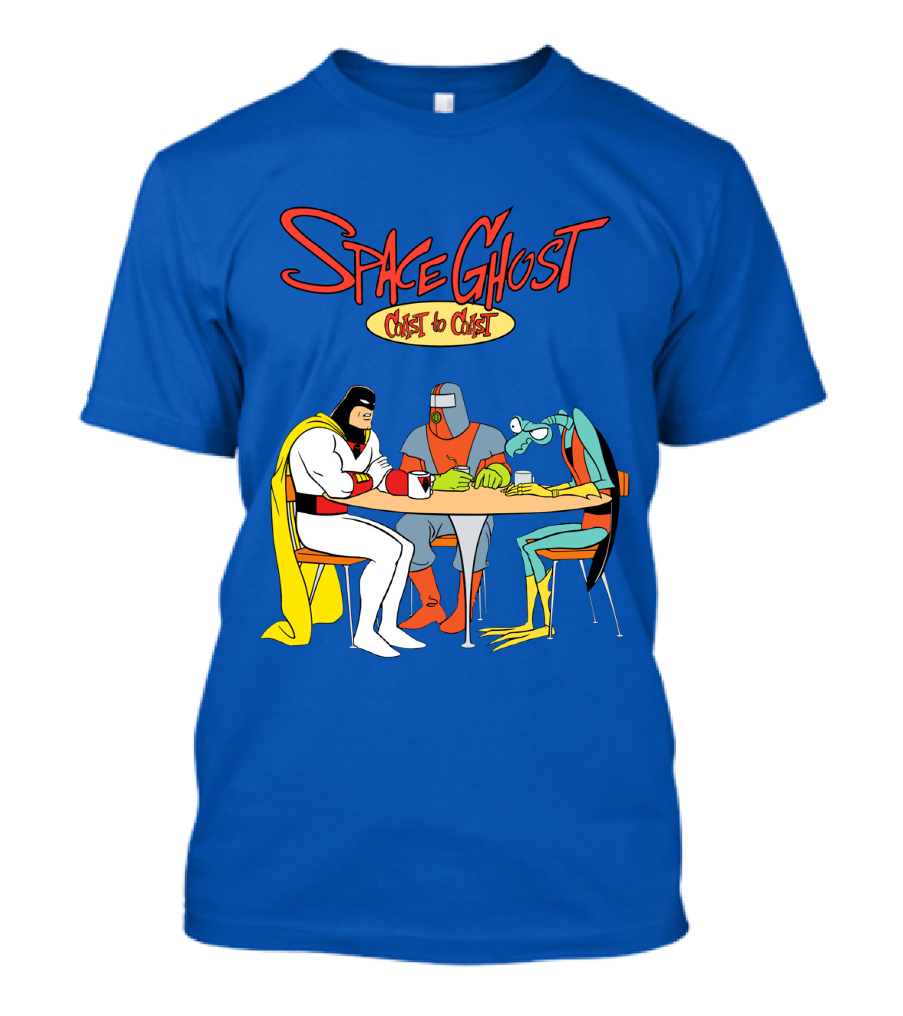 Space Ghost Coast To Coast Zorak And Moltar At Table T-Shirt