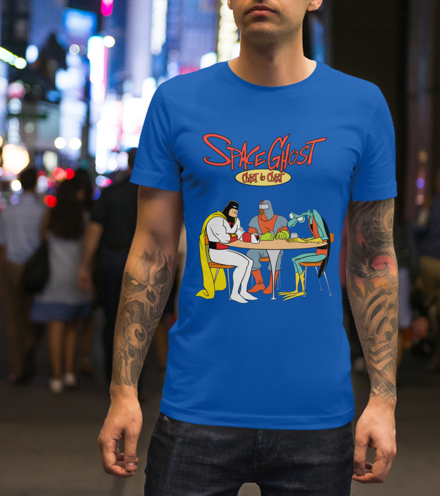 Space Ghost Coast To Coast Zorak And Moltar At Table T-Shirt