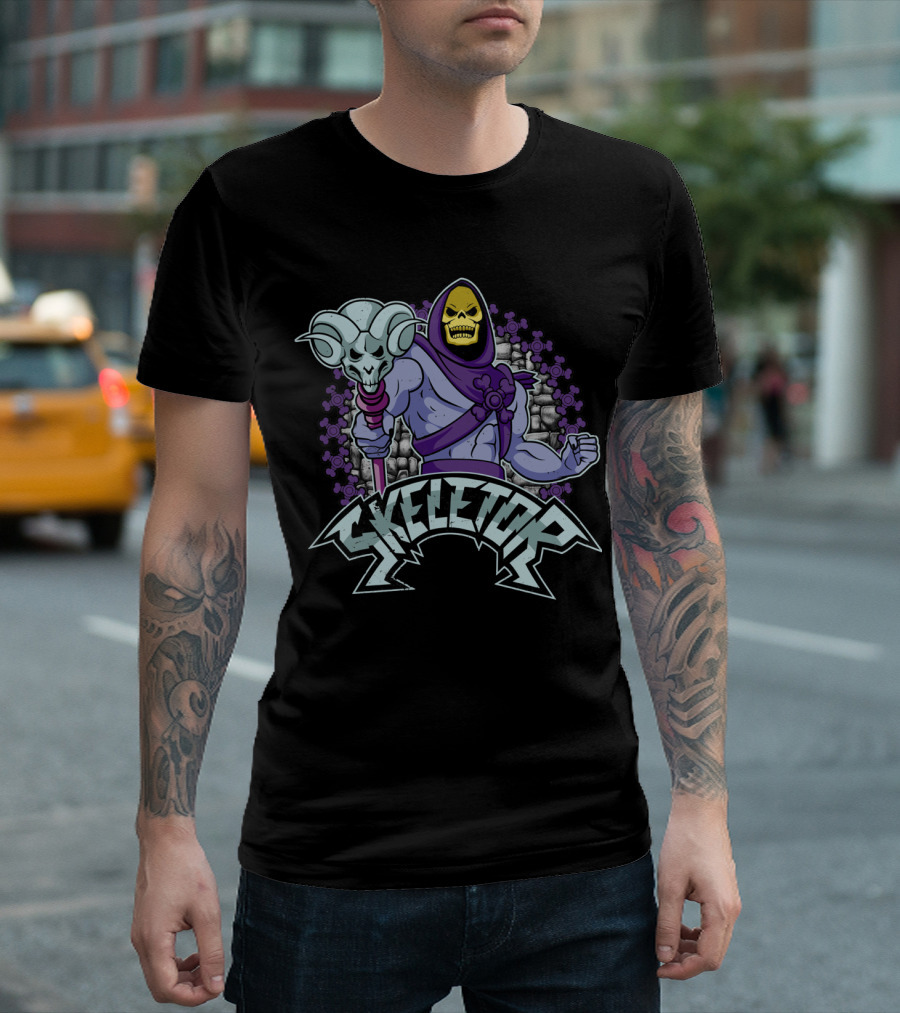 MASTERS OF THE UNIVERSE SKELETOR POWERFUL SORCERER T-Shirt
