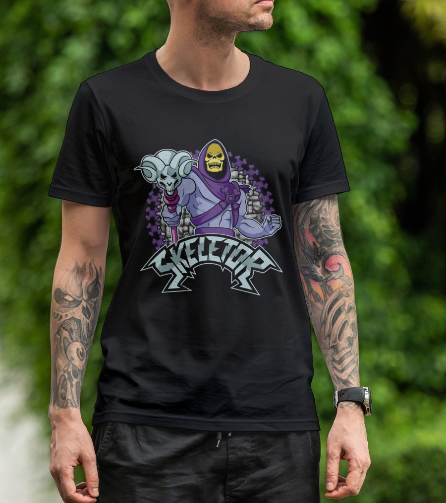 Masters Of The Universe Skeletor Powerful Sorcerer T-Shirt