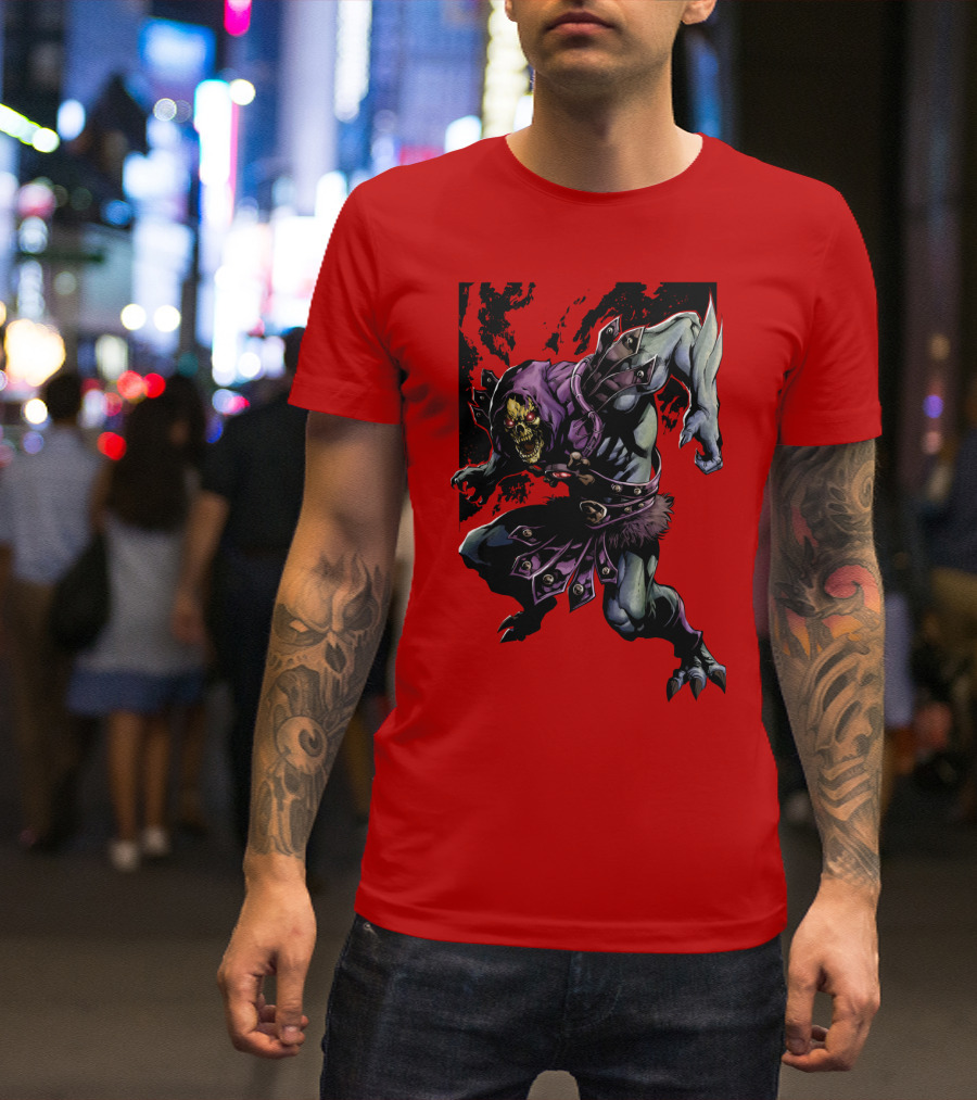 Skeletor Masters Of The Universe Villain Dark T-Shirt