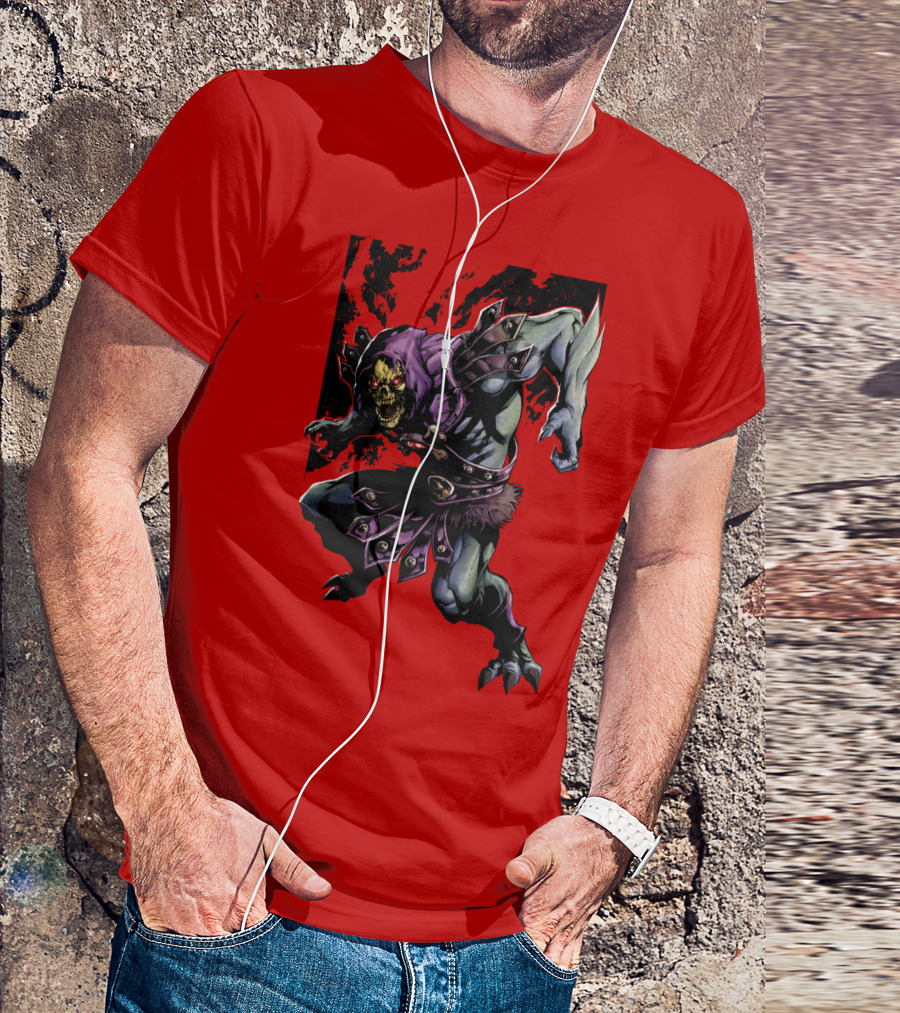 Skeletor Masters Of The Universe Villain Dark T-Shirt