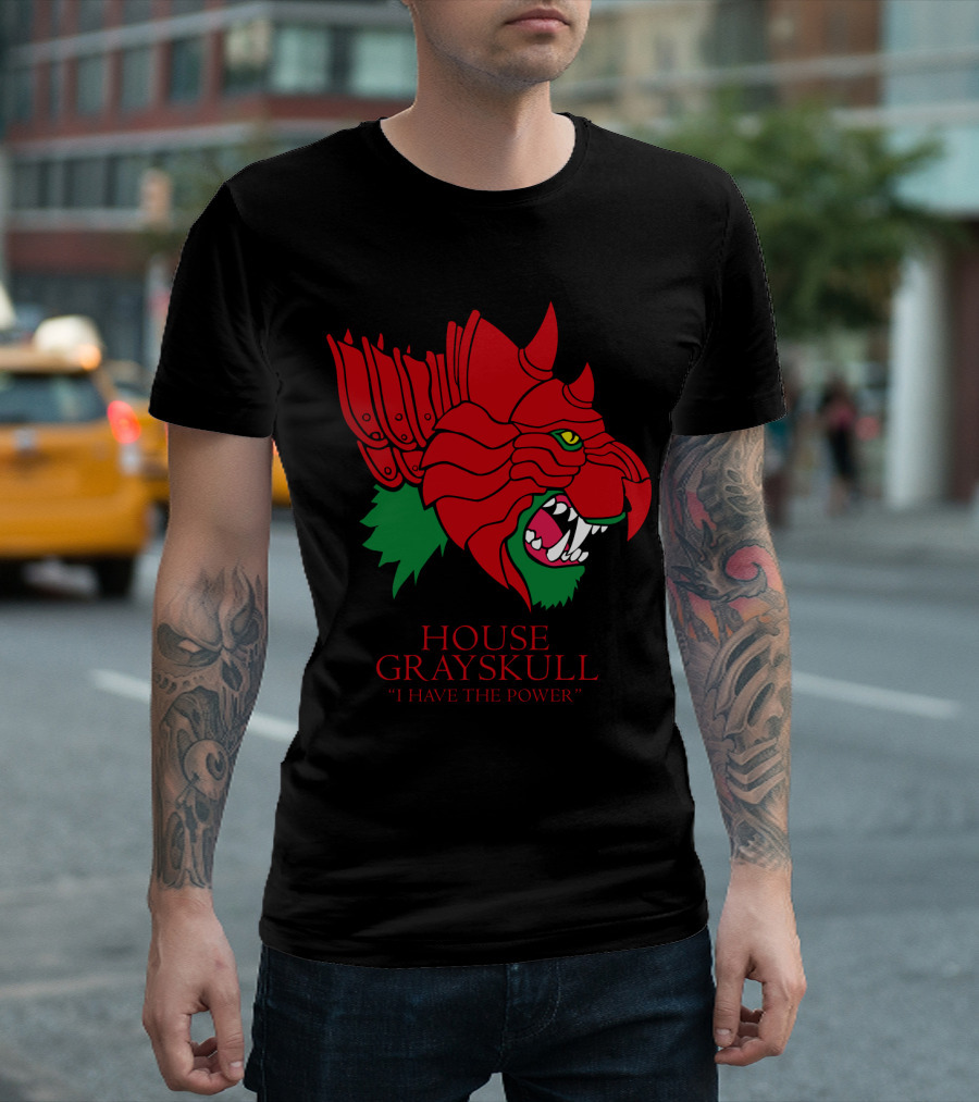 House Grayskull I Have the Power He Man T-Shirt