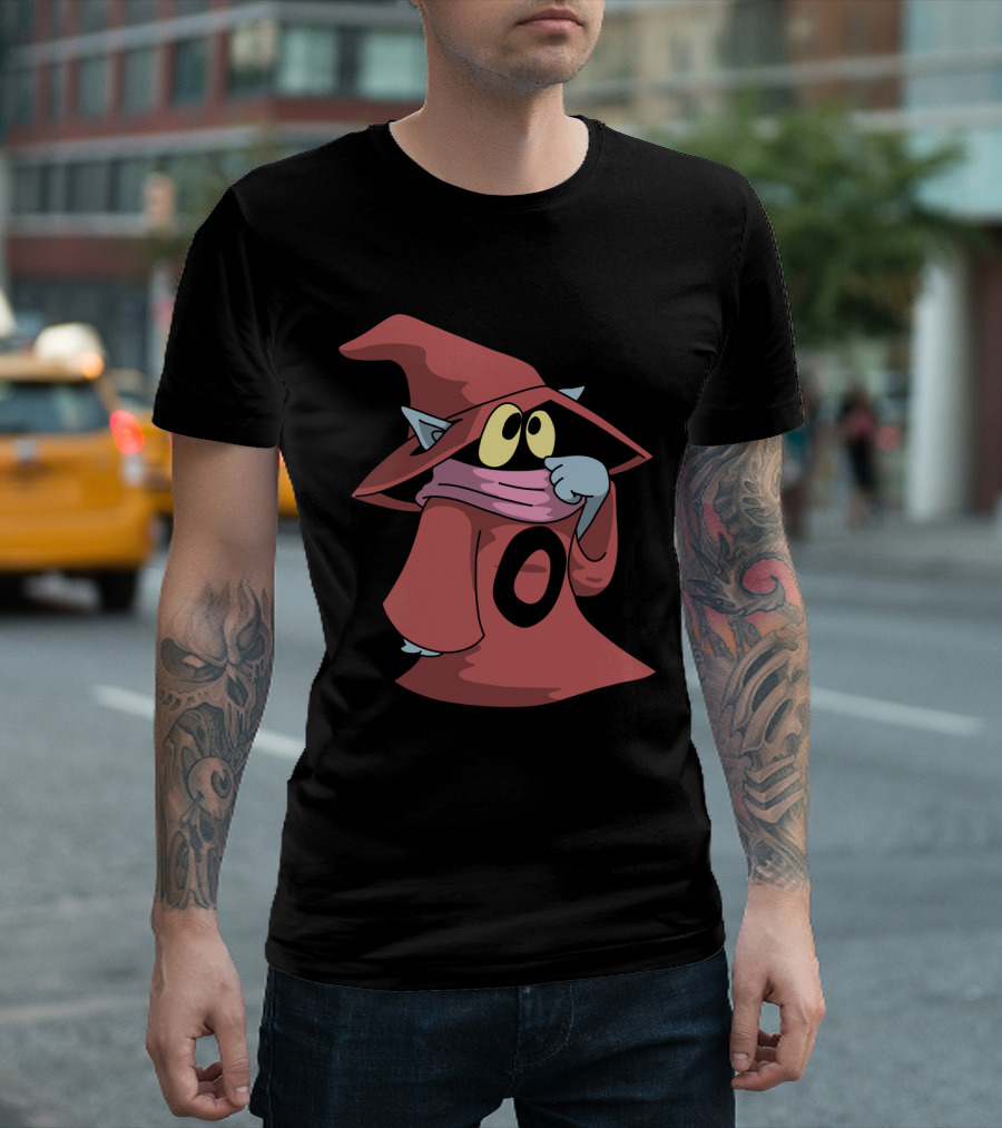 Orko Masters of the Universe Character Red Robe Blue Ears T-Shirt