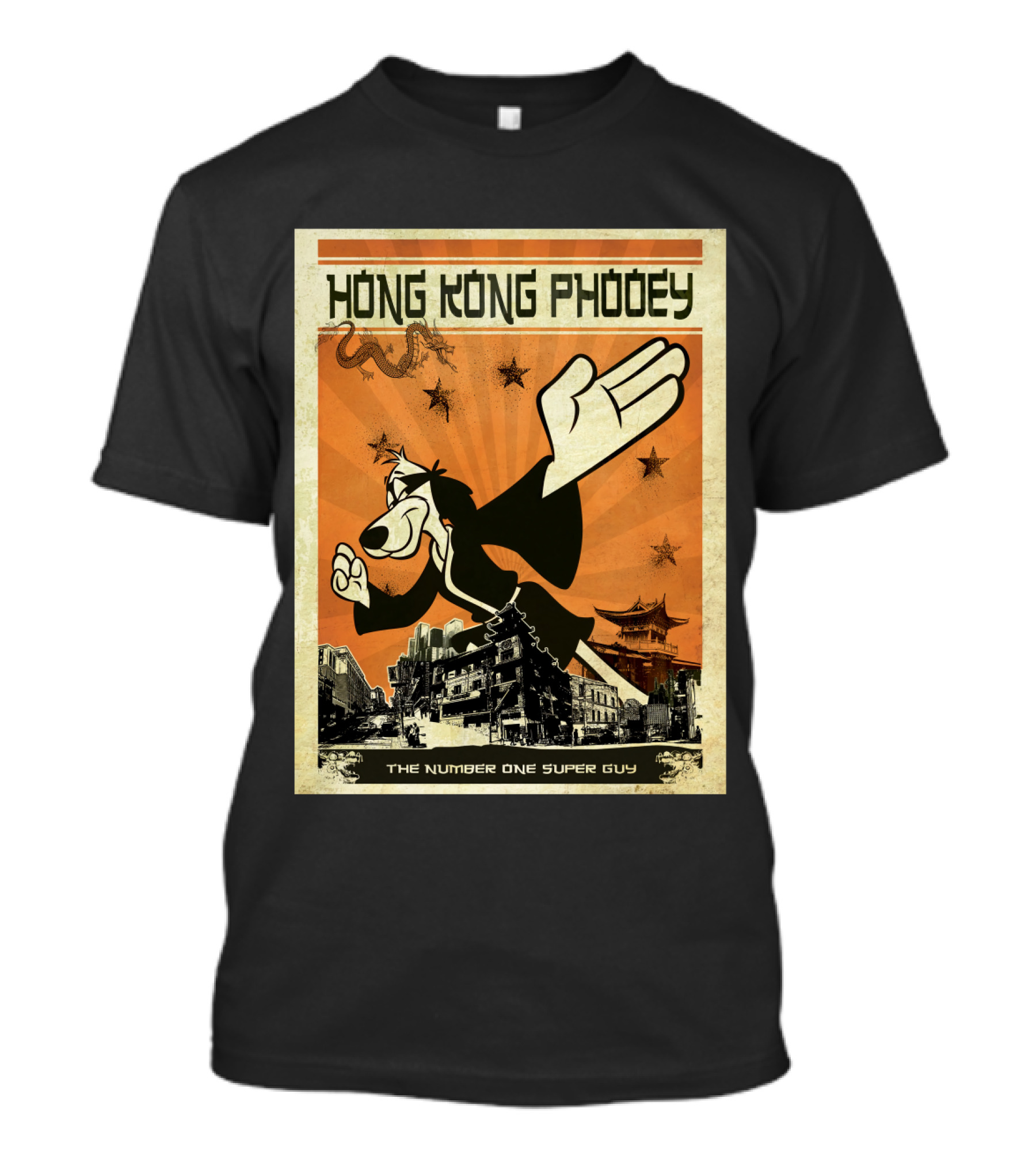 Hong Kong Phooey The Number One Super Guy T-Shirt