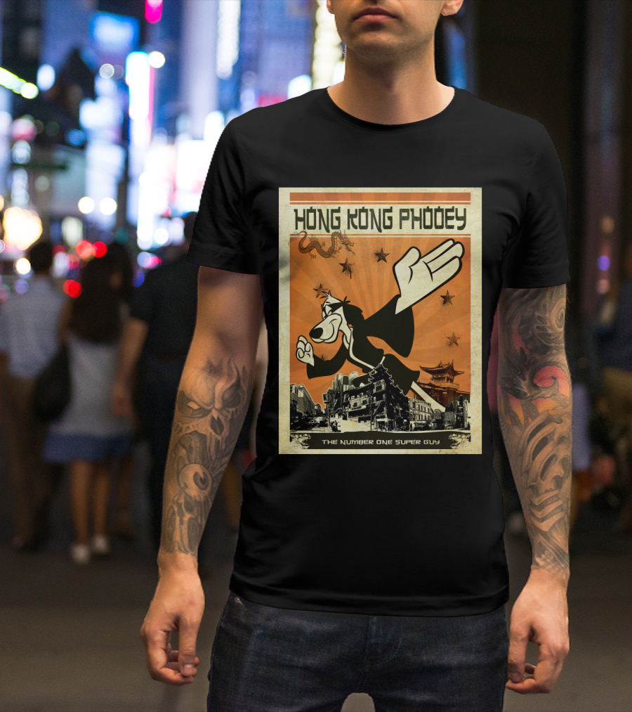 Hong Kong Phooey The Number One Super Guy T-Shirt