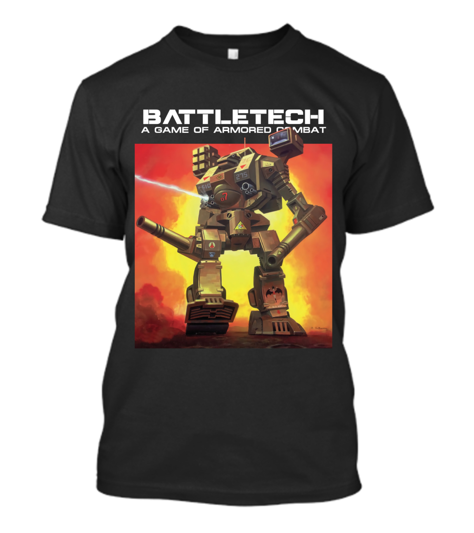 BATTLETECH A Game Of Armored Combat Mech T-Shirt
