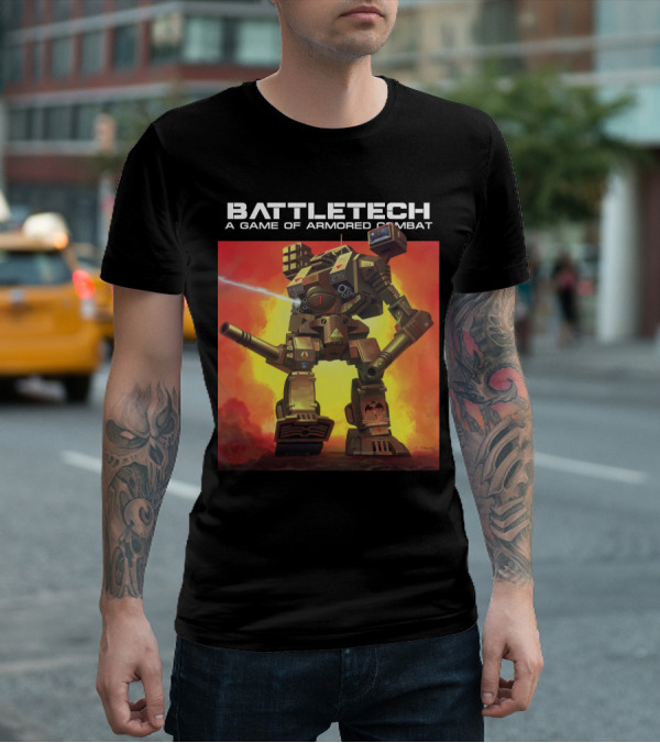 BATTLETECH A Game Of Armored Combat Mech T-Shirt