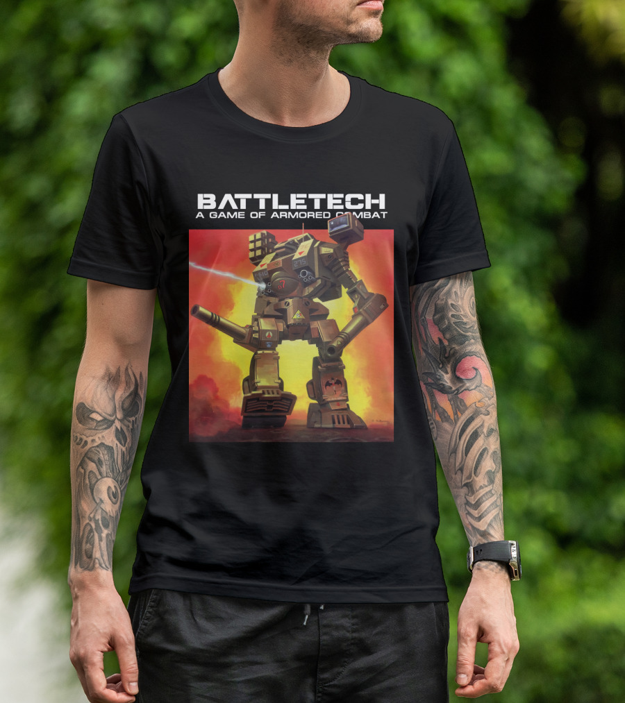 BATTLETECH A Game Of Armored Combat Mech T-Shirt