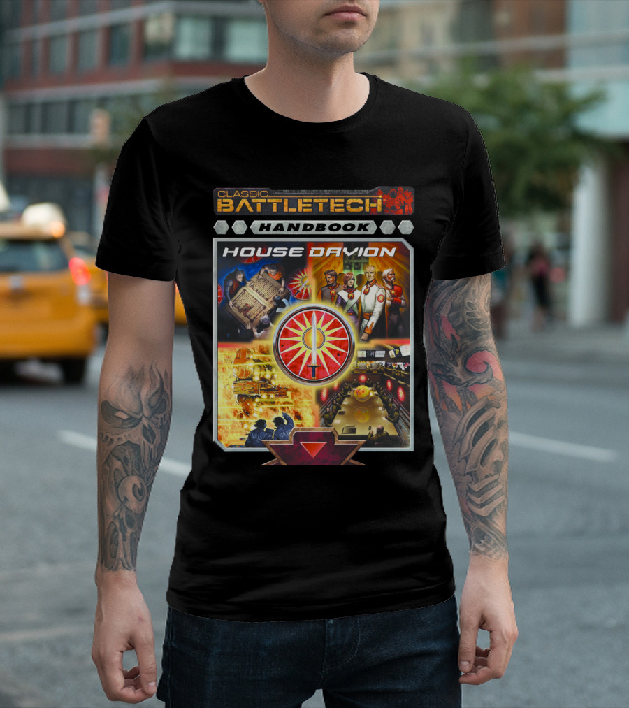 Classic BattleTech Handbook House Davion T-Shirt